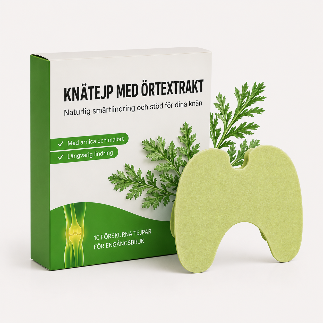 Värmeplåster med örtextrakt